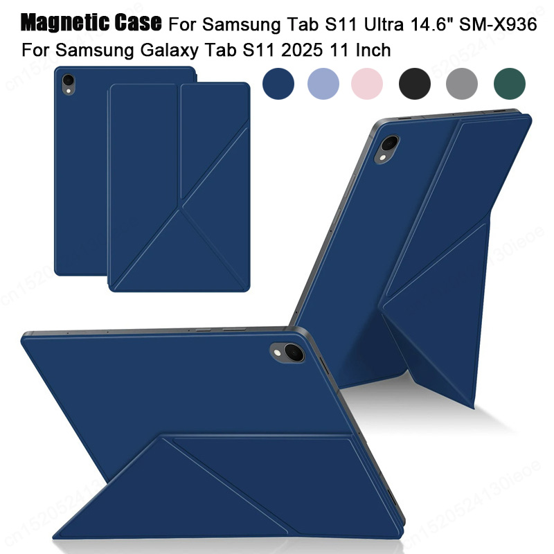 Samsung Tablet S11 Accessories - Funda de libro inteligente para Samsung