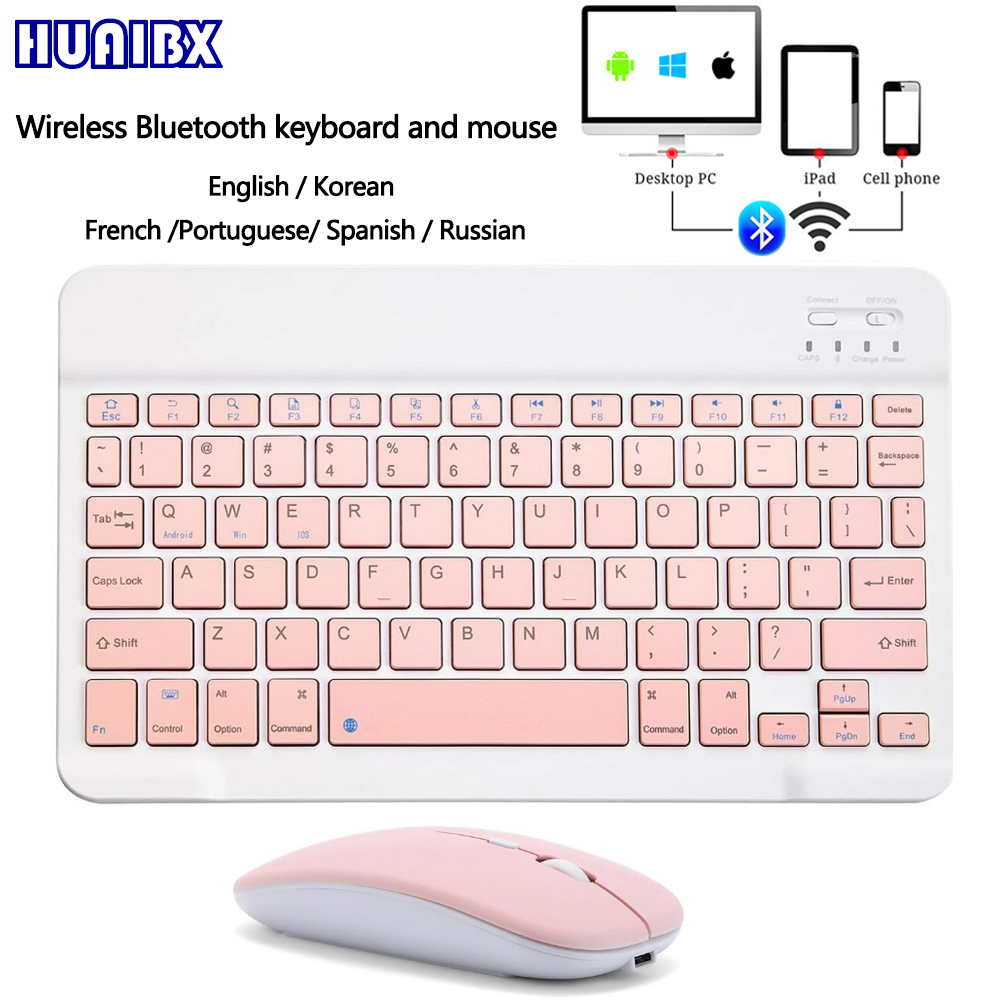 Tablet Accessories Kit - Mini teclado inalámbrico con Bluetooth de