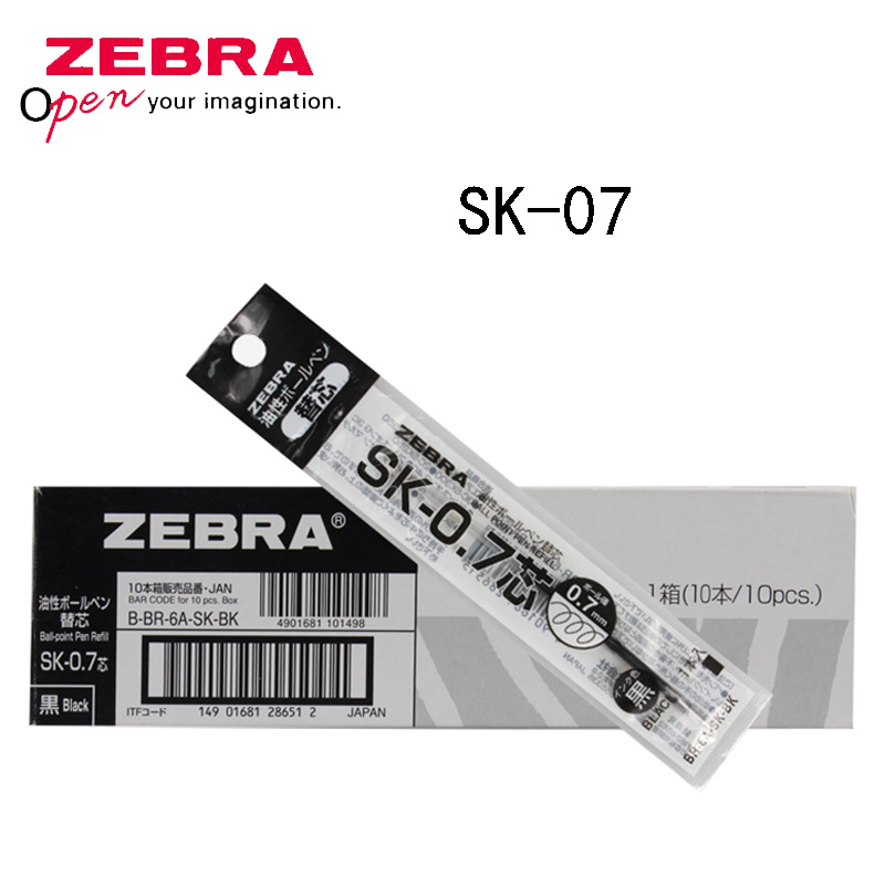 Zebra Tablet Accessories - ZEBRA-Bolígrafo de piezas Multicolor, 12 SK-0.7,