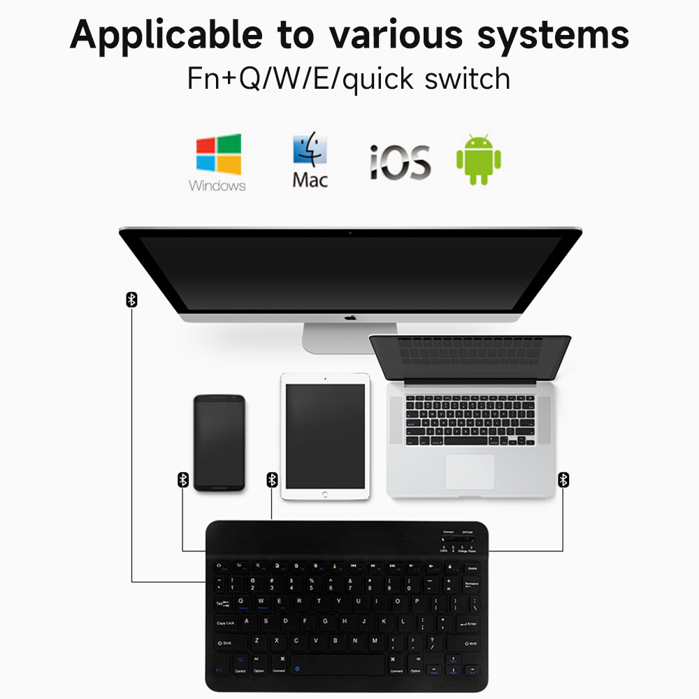 Teclado Bluetooth inalámbrico  - Samsung Tablet Keyboard Accessories reseña y precio