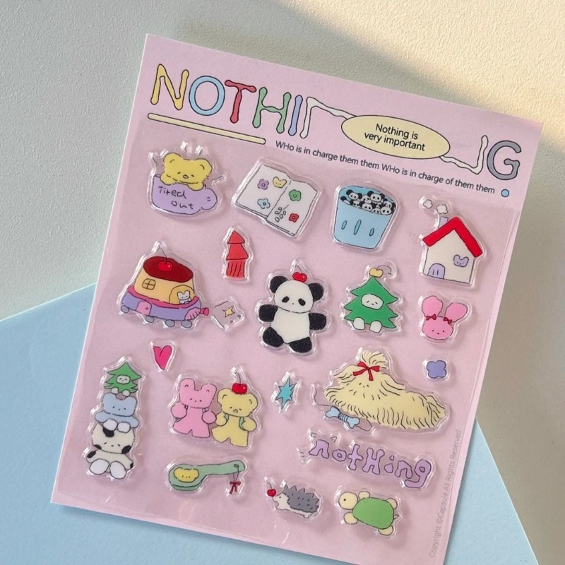 Pegatina de gelatina 3D de dib - Boox Tablet Accessories reseña y precio