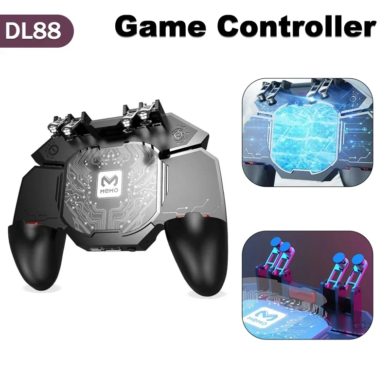 MEMO DL88 ventilador enfriador - Tablet Gaming Accessories reseña y precio