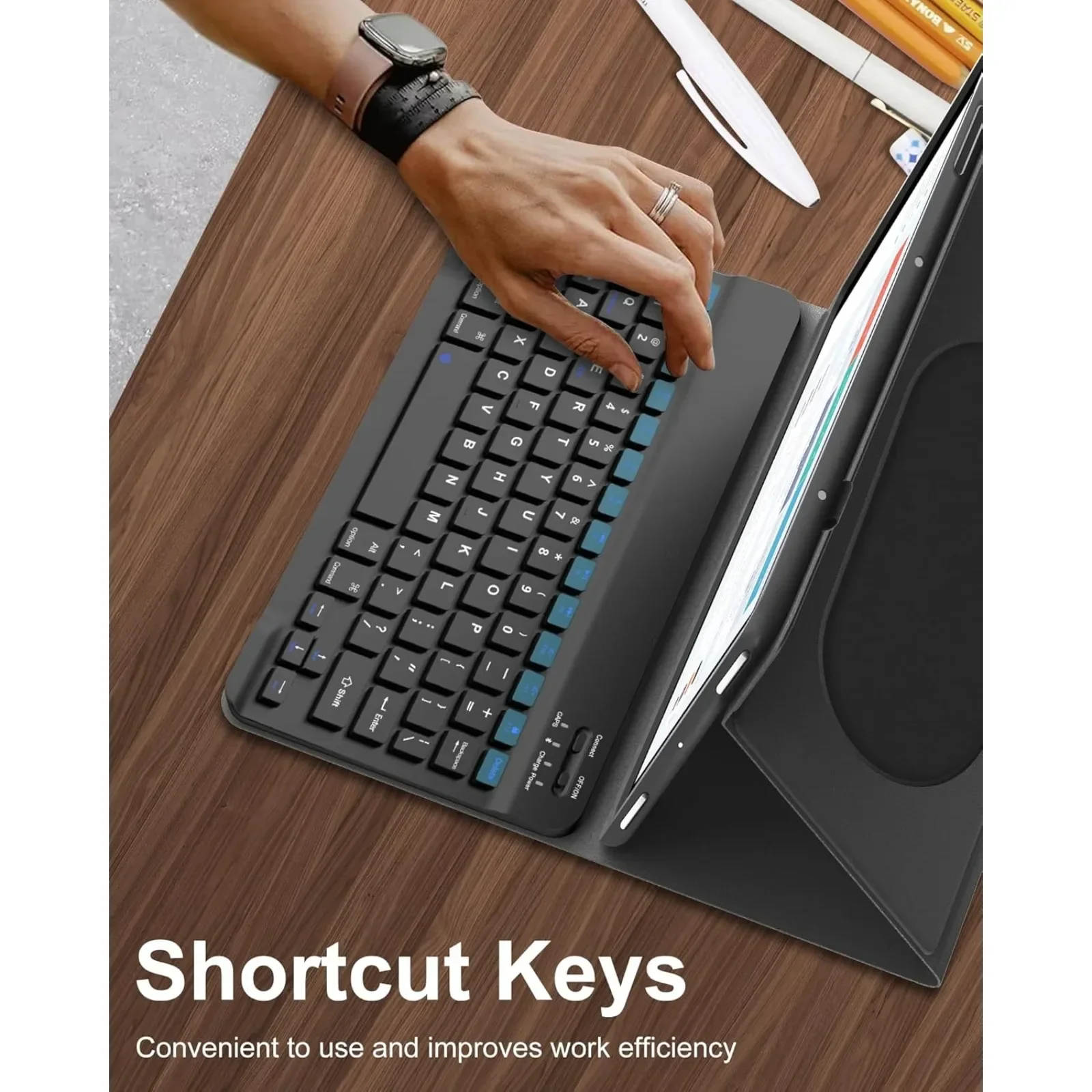 Funda con teclado para tableta - Samsung Tablet Keyboard Accessories reseña y precio