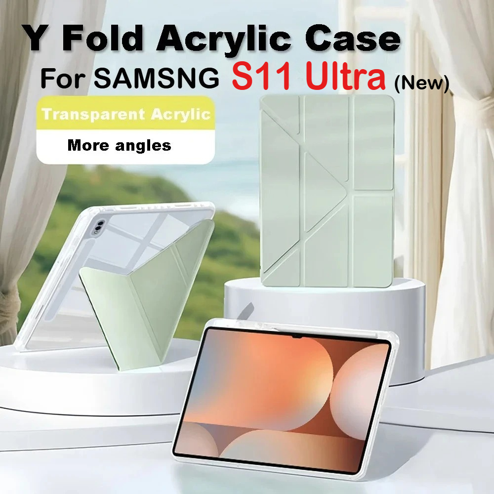 Funda acrílica HD con pliegue  - Samsung Tablet S11 Accessories reseña y precio