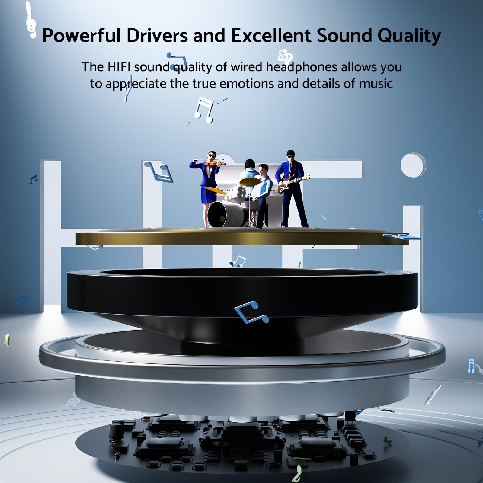 Auriculares envolventes HiFi,  - Tablet Gaming Accessories reseña y precio