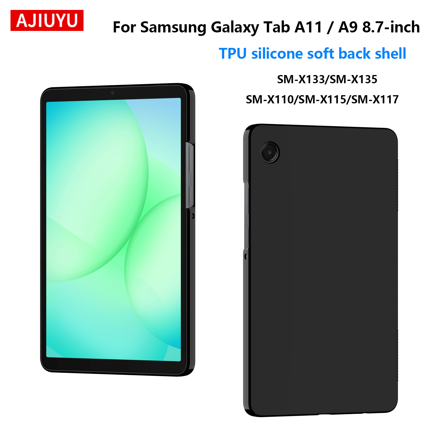 Funda Suave de Silicona TPU pa - Samsung Tablet A9 Accessories reseña y precio