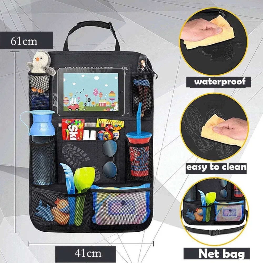 Organizador para respaldo de a - Tablet Accessories Kids reseña y precio