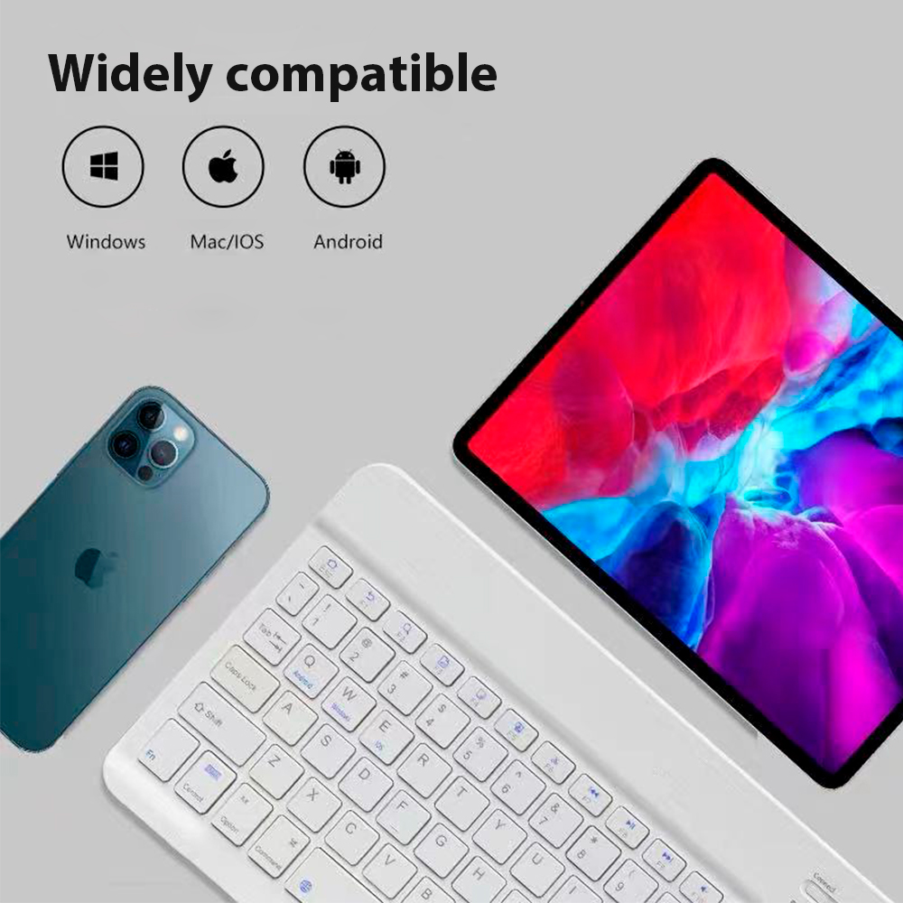 Teclado inalámbrico Bluetooth  - Tablet Ipad Accessories reseña y precio