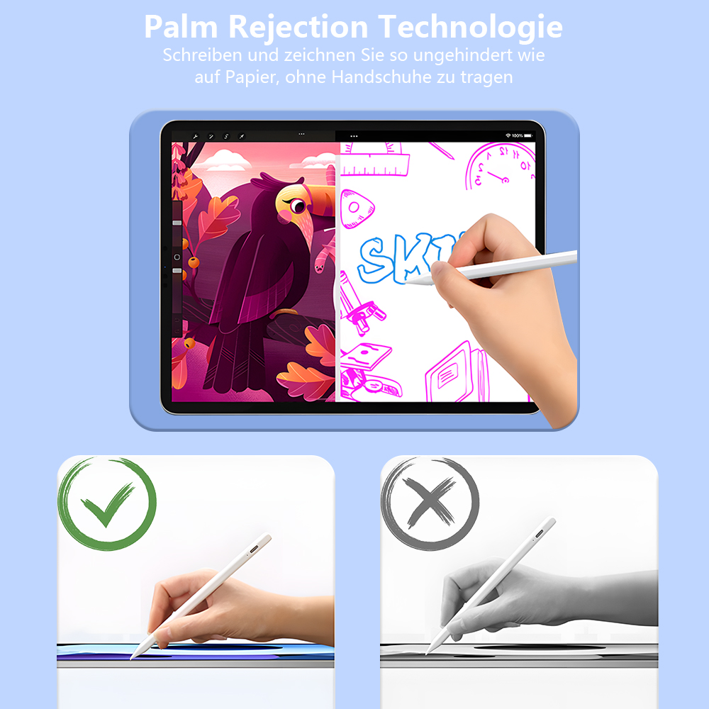 Lápiz Táctil para iPad 2025, C - Tablet Accessories Kids reseña y precio