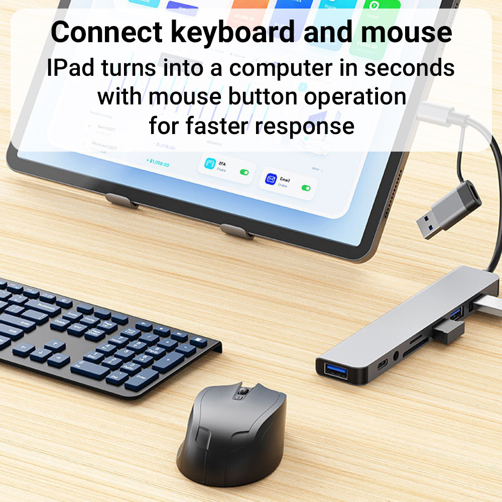 Estación de Conexión USB 9 en  - Officeworks Tablet Accessories reseña y precio