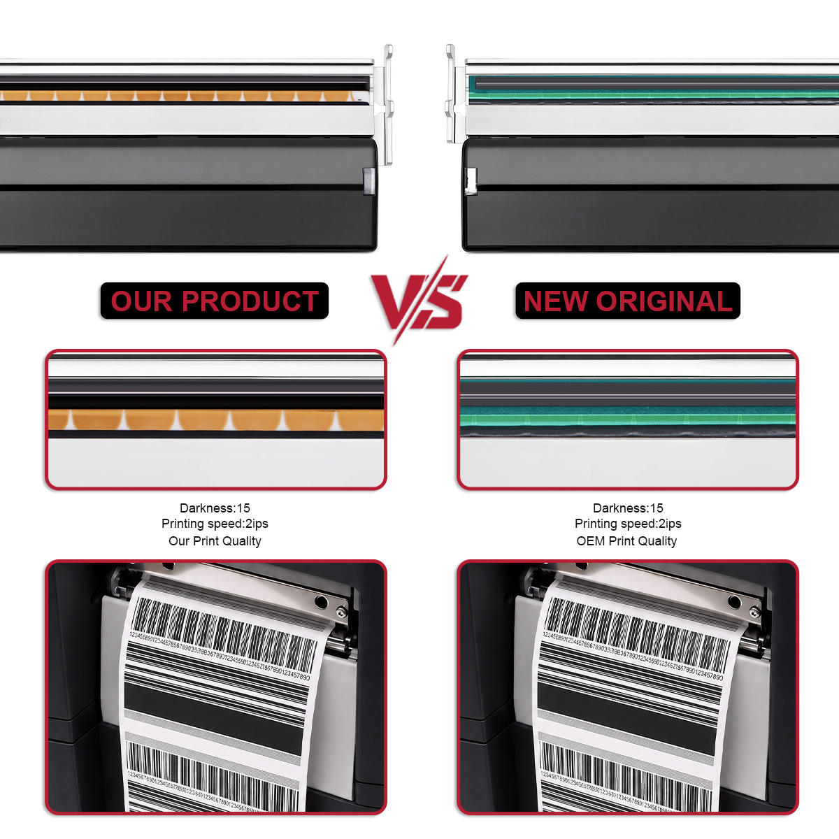 Cabezal de Impresión Térmico d - Zebra Tablet Accessories reseña y precio